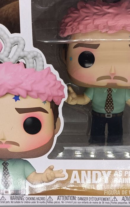 1147 Andy (as Princess Rainbow Sparkle) Parks and Rec - Box Damaged Funko POP