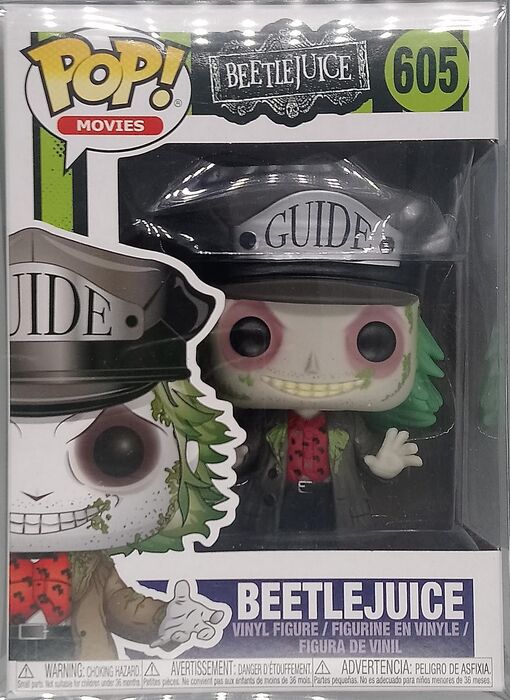 605 Beetlejuice (Guide Hat) - Beetlejuice - NEW Funko POP Funko