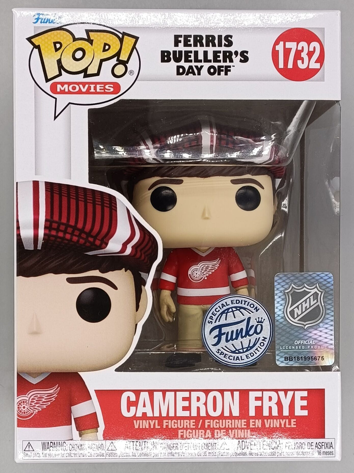 1732 Cameron Frye (Jersey) - Ferris Bueller’s Day Off Funko POP - Brand New Funko