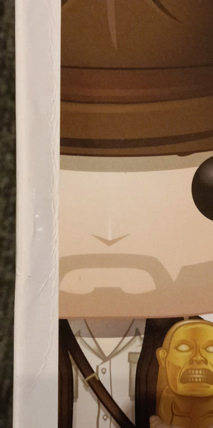 885 Indiana Jones (w/ Idol) - 10 Inch - Disney - Box Damaged Funko POP