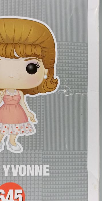 645 Miss Yvonne - Pee-Wee Herman - Box Damaged Funko POP