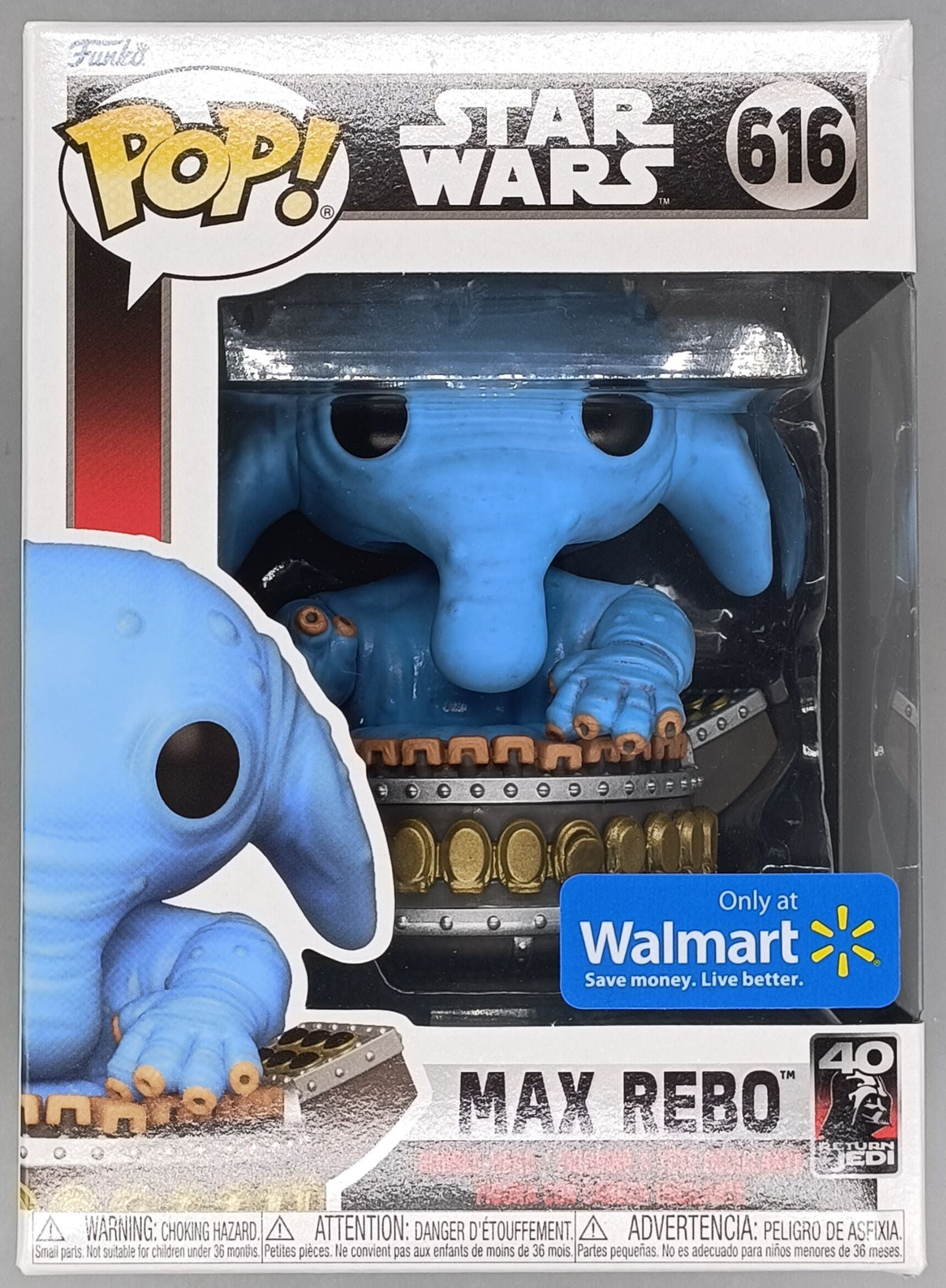 616 Max Rebo - Star Wars Funko POP Funko