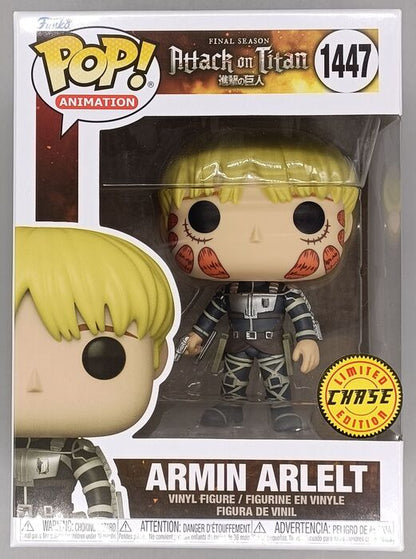1447 Armin Arlelt - Chase Edition - Attack on Titan Funko POP (Box Damage) Funko