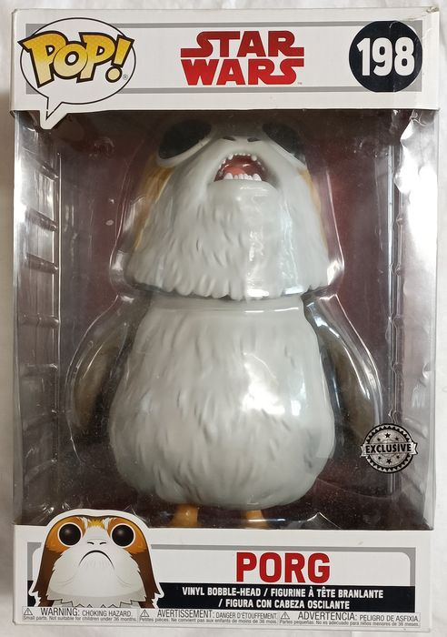 198 Porg - 10 Inch - Star Wars - Box Damaged Funko POP
