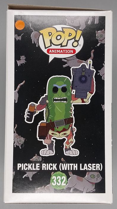 332 Pickle Rick (with Laser) - Rick and Morty - Box Damaged Funko POP