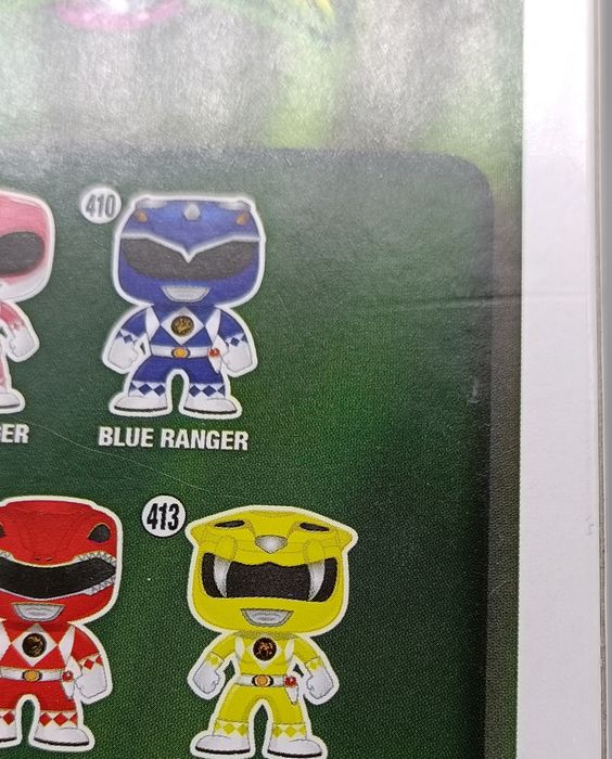 413 Yellow Ranger (Morphing) - Power Rangers - Box Damaged Funko POP