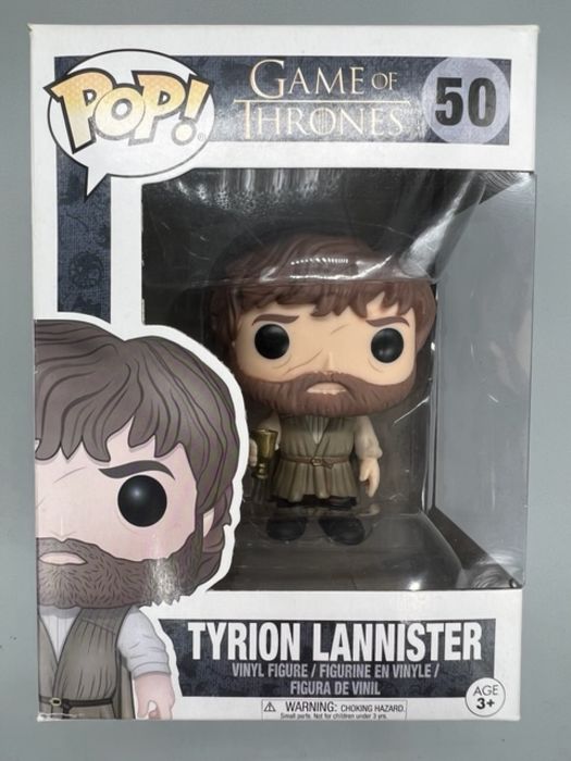 50 Tyrion Lannister (Essos) - Game of Thrones - Box Damaged Funko POP