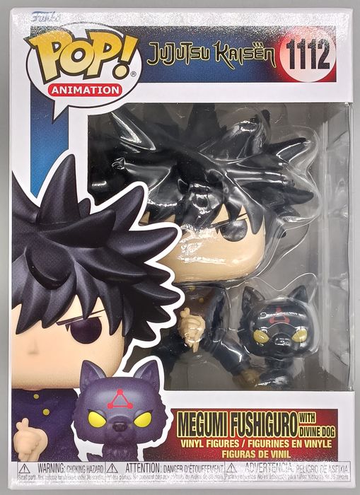 1112 Megumi Fushiguro (w/ Dog) - Jujutsu Kaise Funko POP