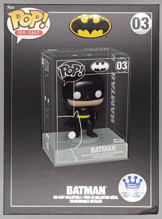 03 Batman - DC - DieCast - Box Damaged Funko POP Funko