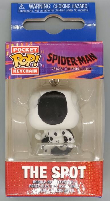 The Spot - Funko Keychain - Spider-Man: Across the Spiderverse Funko POP - Brand New Funko