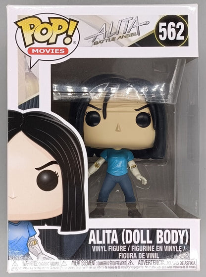 562 Alita (Doll Body) - Alita Battle Angel - Funko POP - Box Damaged