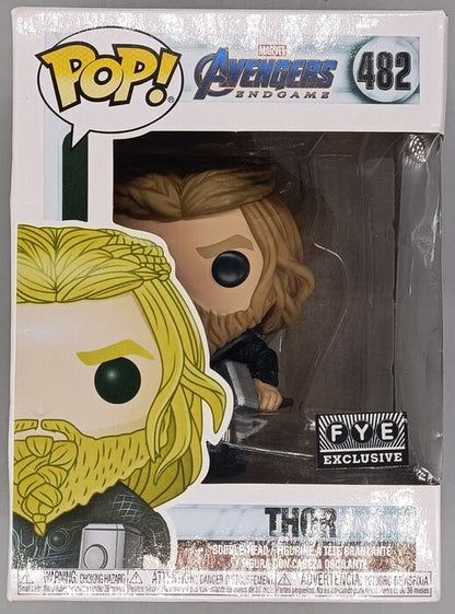 482 Thor (w/ Stormbreaker and Mj?lnir) Marvel Avenge Box Damaged Funko POP Funko