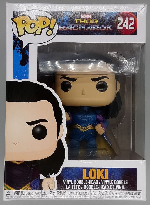 242 Loki - Marvel Thor Ragnarok Box Damaged Funko POP