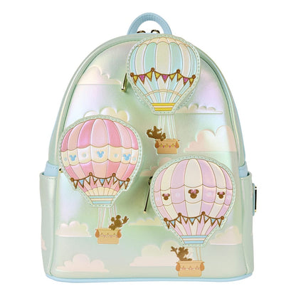 Disney by Loungefly Mini Backpack Mickey & Friends Hot Air Balloon NEW