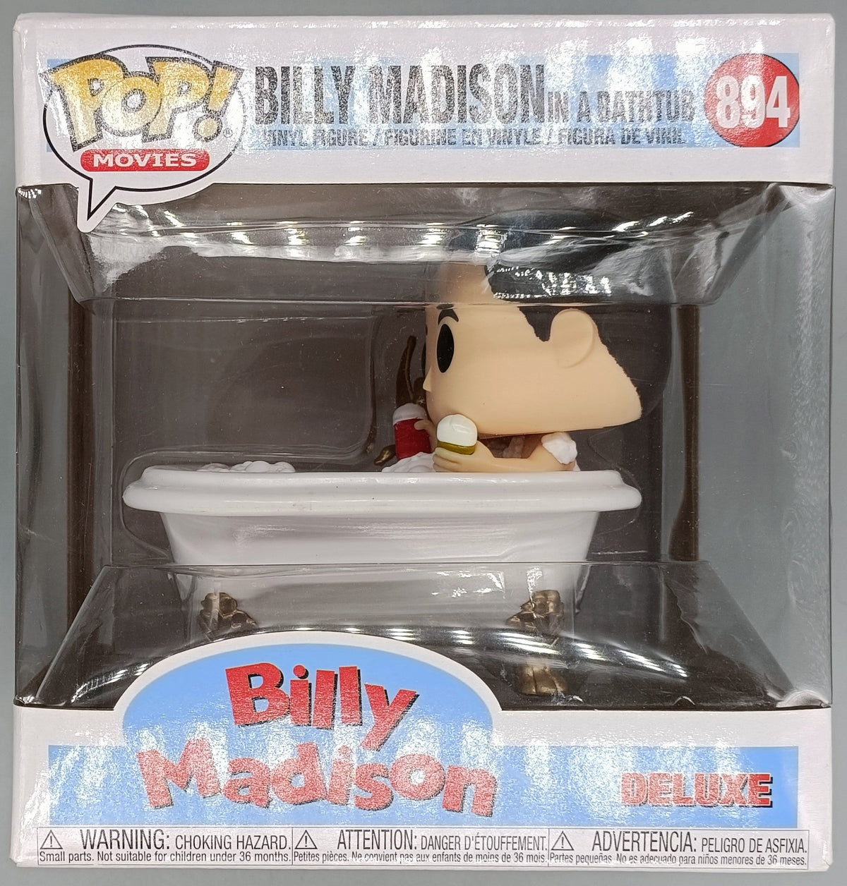 894 Billy Madison (in a Bathtub) - Deluxe - Billy Madison - Box Damaged Funko POP Funko