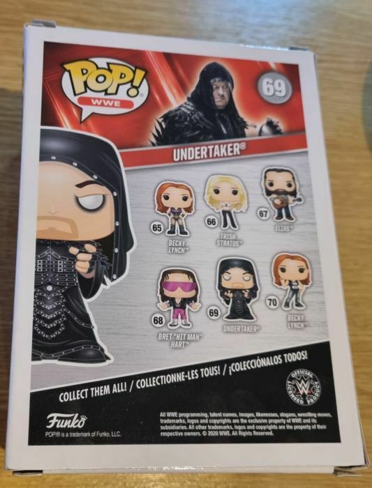 69 The Undertaker (Hooded) - Glow - WWE Funko POP