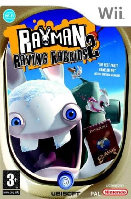 Rayman Raving Rabbids 2 for Nintendo Wii/Wii-U Nintendo