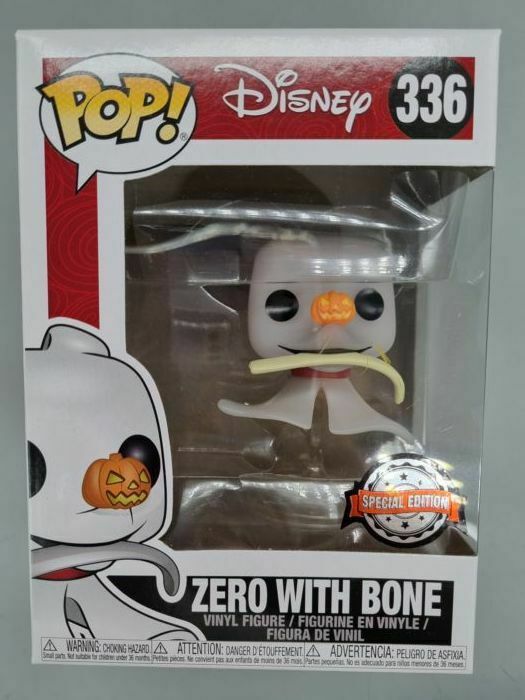 336 Zero with Bone - Disney Nightmare Before Christmas Funko POP