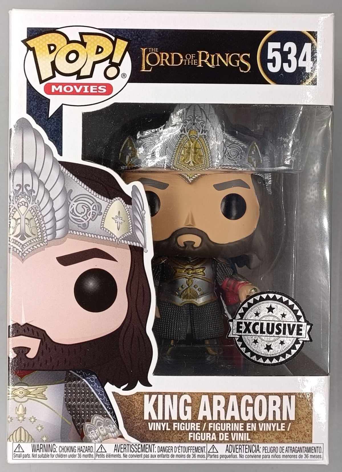 534 King Aragorn - The Lord of the Rings Funko POP Funko