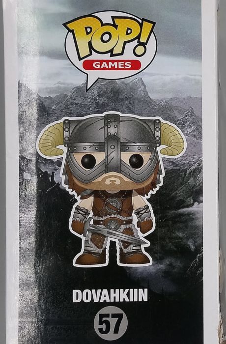 57 Dovahkiin - The Elder Scrolls Skyrim - Funko POP - Box Damaged