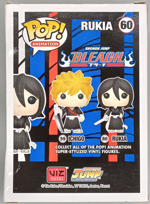 60 Rukia - Bleach Shonen Jump - Funko POP - Box Damaged