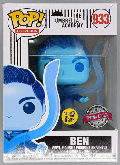 933 Ben - Glow - The Umbrella Academy - Box Damaged Funko POP Funko
