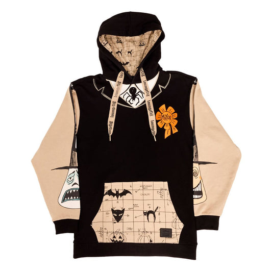 Loungefly The Nightmare Before Christmas Mayor Cosplay Glow Unisex Hoodie - Size S