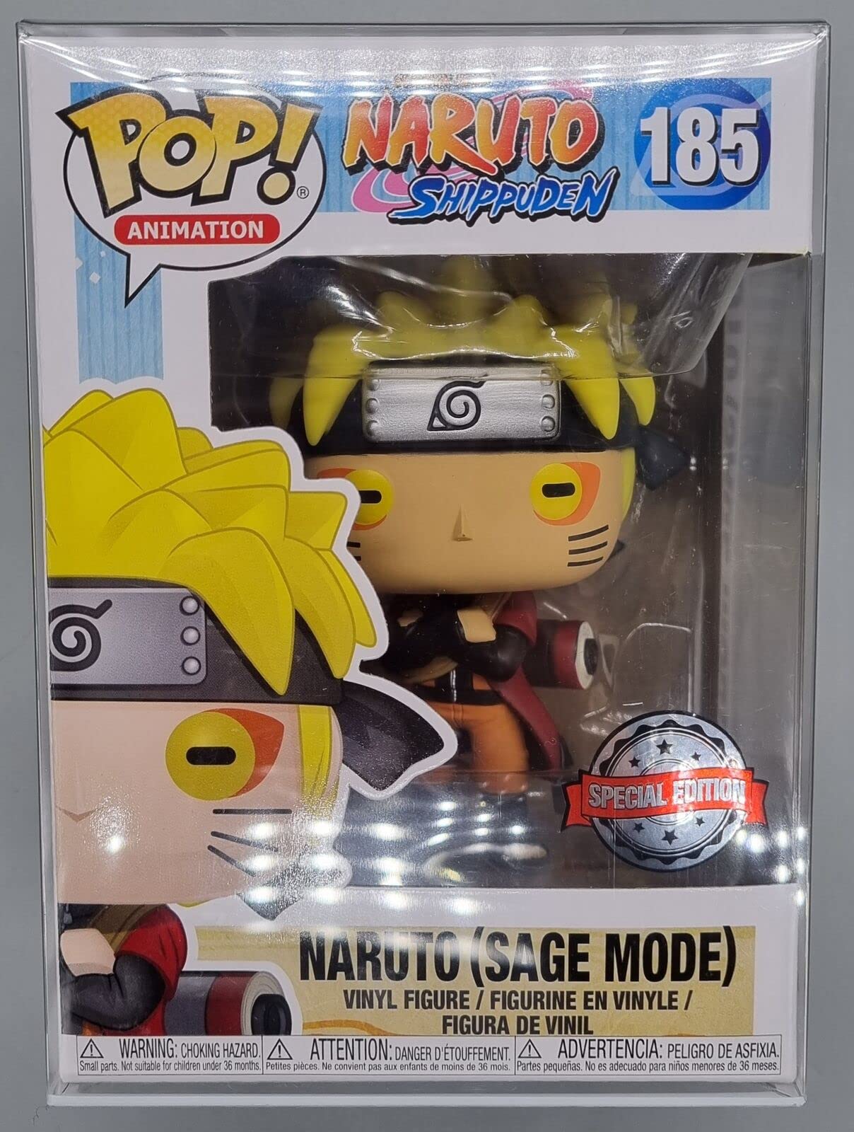 185 Naruto (Sage Mode) - Naruto Shippuden - Funko POP - Box Damaged - FanofThings.co.uk
