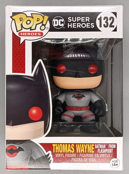 132 Thomas Wayne (Batman from Flashpoint) - DC Box Damaged Funko POP