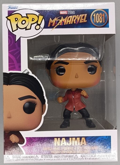 1081 Najma - Marvel Ms. Marvel Funko POP Funko