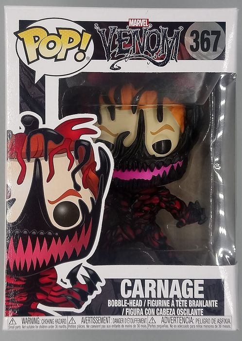 367 Carnage (Cletus Kasady) - Marvel Venom Funko POP Funko