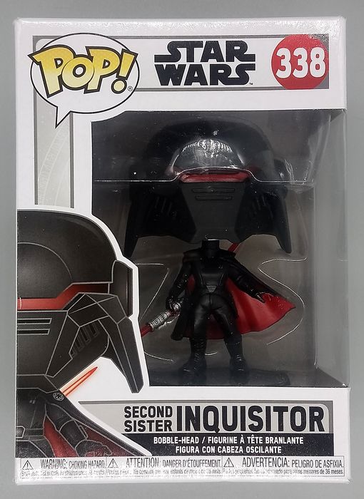 338 Second Sister Inquisitor Star Wars Jedi Fallen Box Damaged Funko POP