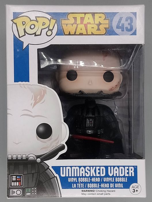 43 Unmasked Vader - Star Wars Funko POP Funko