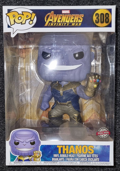 308 Thanos - 10 Inch - Marvel Avengers Infinity War Funko POP Funko
