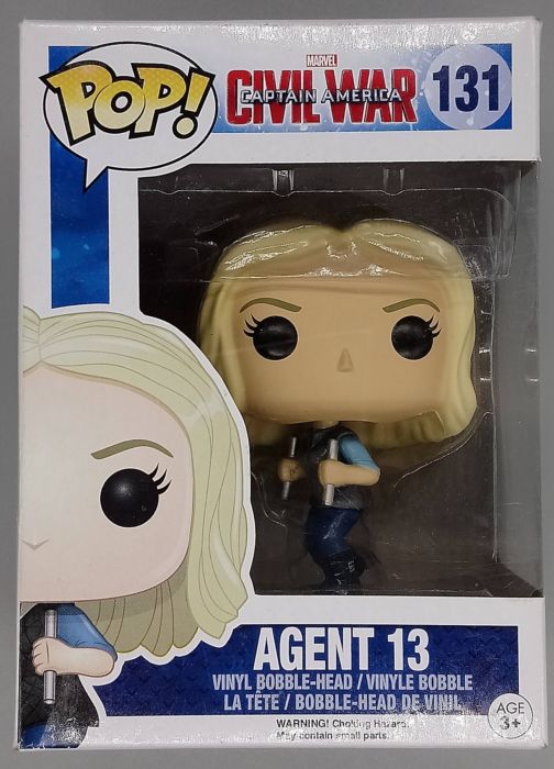 131 Agent 13 - Marvel Captain America Civil War Box Damaged Funko POP Funko