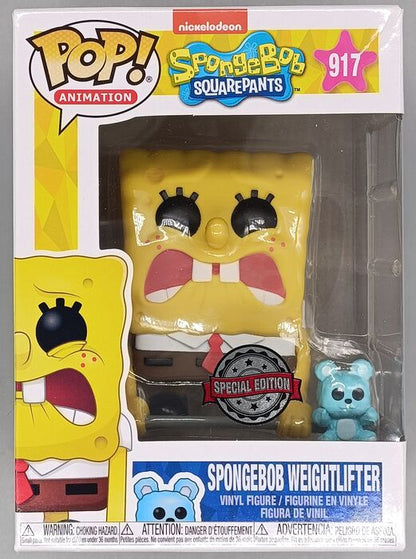 917 SpongeBob Weightlifter - Spongebob Squarepants Box Damaged Funko POP
