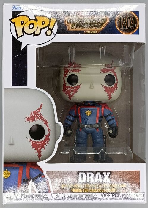 1204 Drax - Marvel Guardians Of the Galaxy 3 - Box Damaged Funko POP