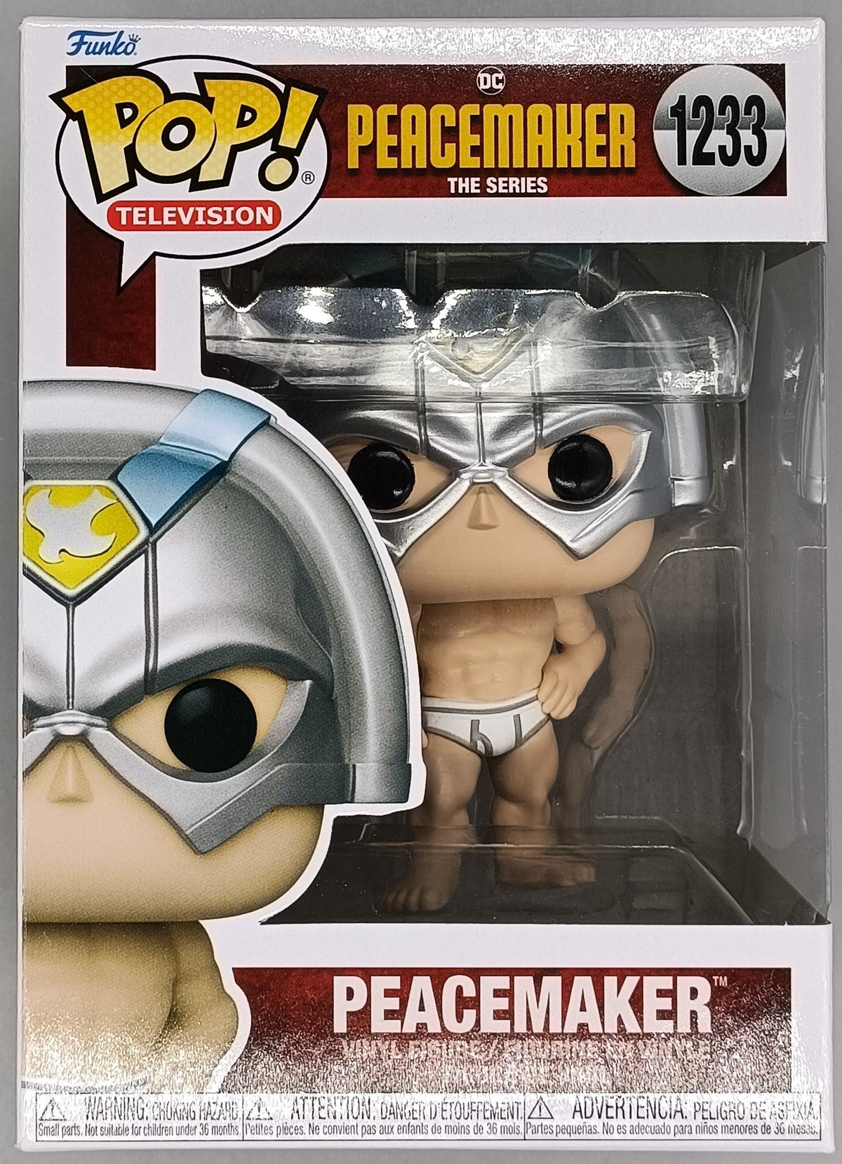 1233 Peacemaker (in Underwear) - DC Peacemaker Funko POP Funko