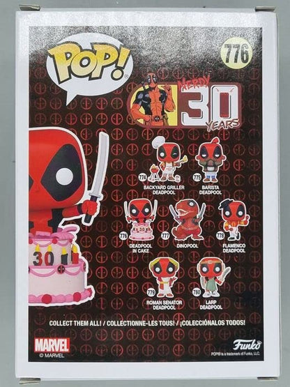776 Deadpool (in Cake) - Marvel - Funko POP - Box Damaged