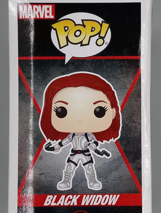 604 Black Widow (White) - Marvel Black Widow - Box Damaged Funko POP