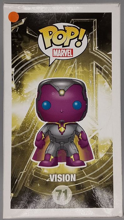 71 Vision - Marvel Avengers Age Of Ultron - Box Damaged Funko POP