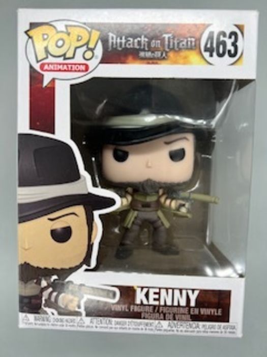 463 Kenny - Attack On Titan - Box Damaged Funko POP Funko