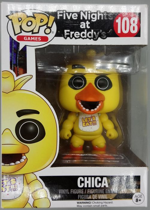 108 Chica - Five Nights at Freddy's FNAF Funko POP
