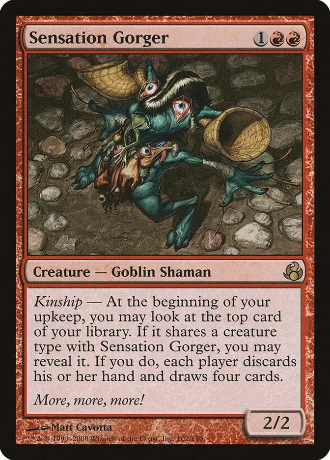102 - Sensation Gorger - Morningtide - Normal - Magic: The Gathering Card