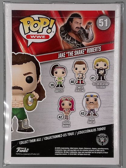 51 Jake The Snake Roberts - WWE Funko POP