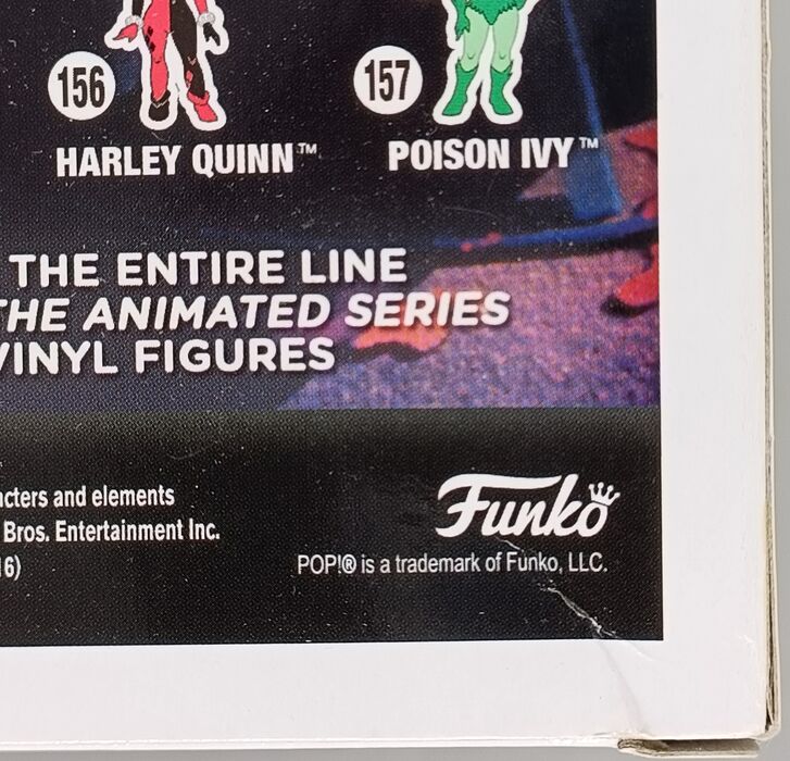 155 The Joker - DC Batman The Animated Series - Box Damaged Funko POP