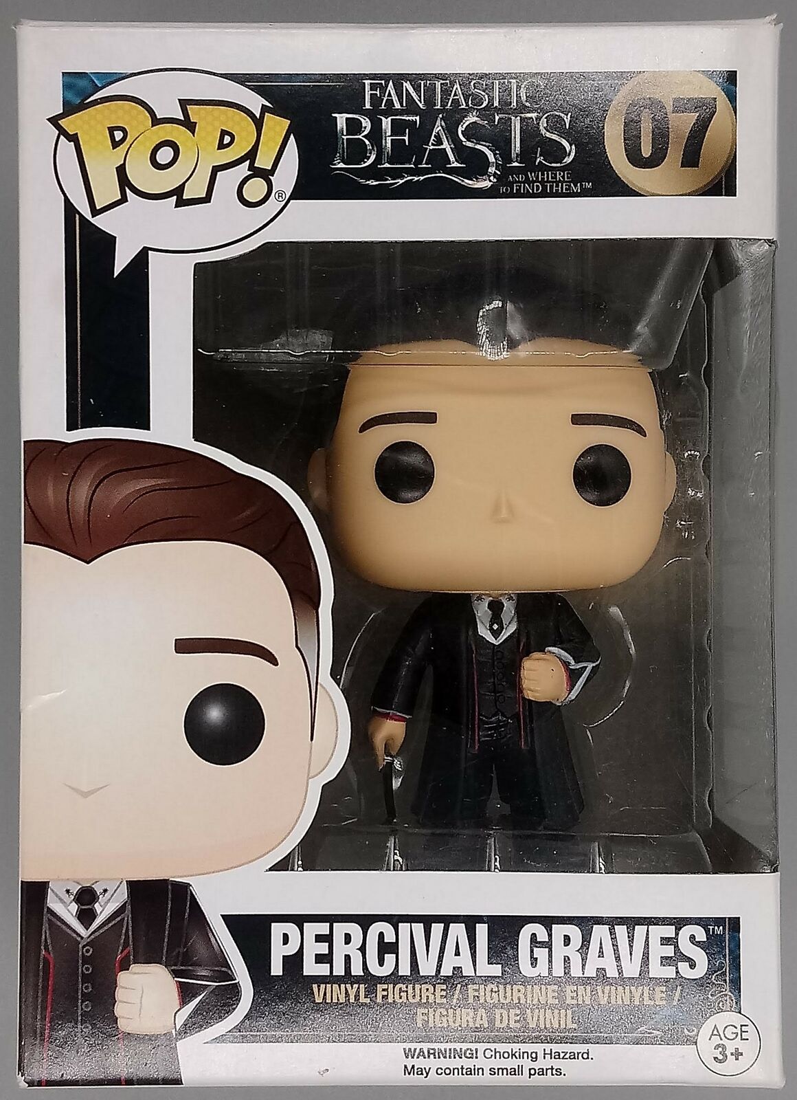 07 Percival Graves - Fantastic Beasts Funko POP - Box Damaged