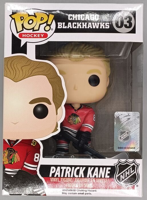 03 Patrick Kane - NHL Chicago Blackhawks - Box Damaged Funko POP Funko
