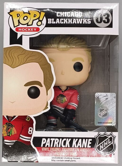 03 Patrick Kane - NHL Chicago Blackhawks - Box Damaged Funko POP Funko