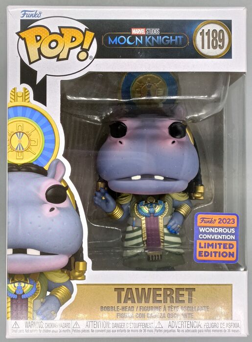 1189 Taweret - Marvel Moon Knight - 2023 Con - Box Damaged Funko POP